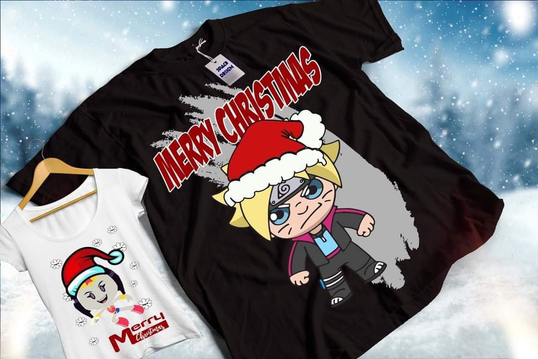 Christmas Chibi Sublimation T-Shirt/DTF Images Bundle