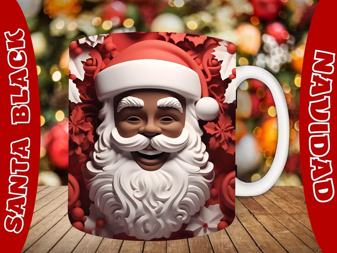 20+ Santa Sublimation Mug Images Bundle