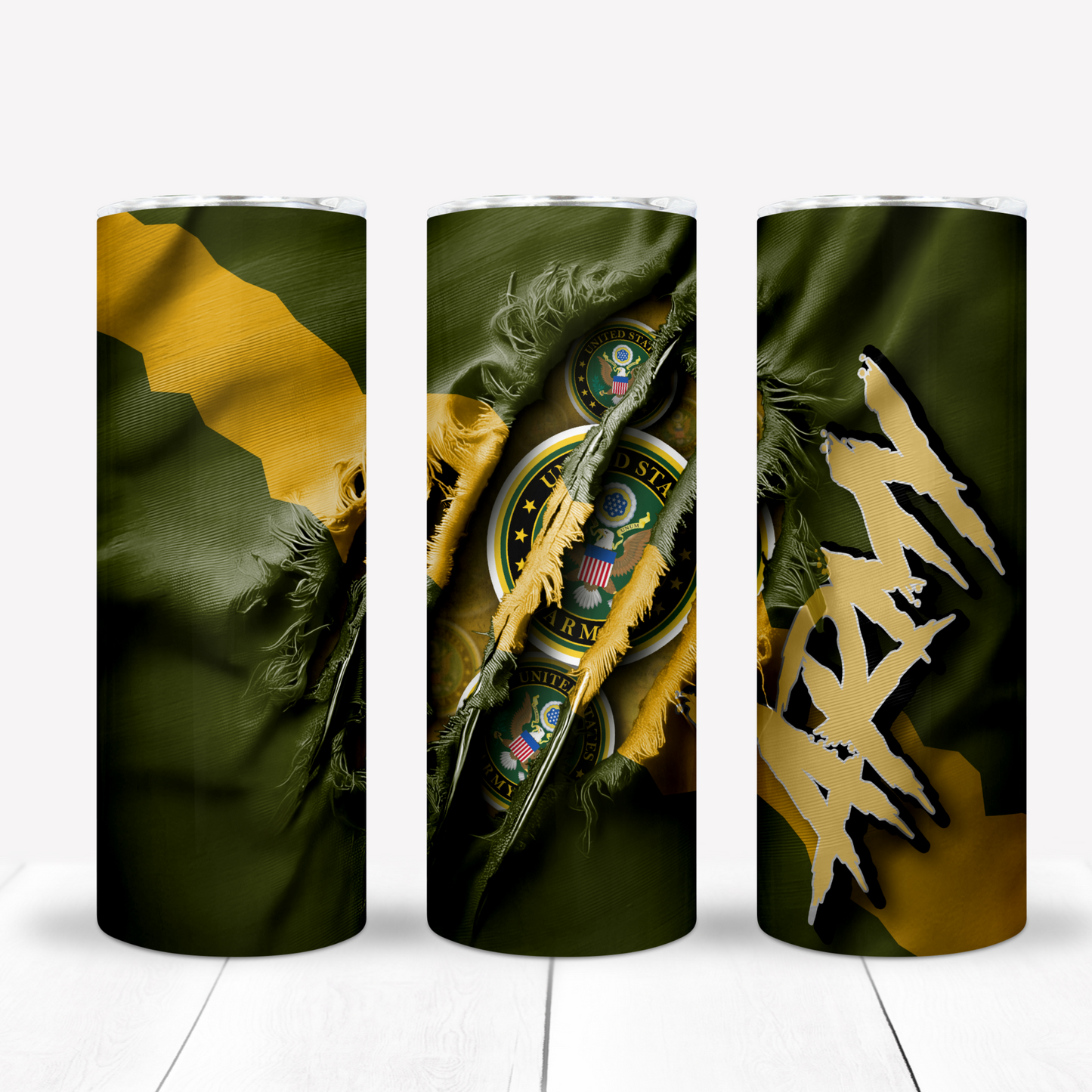 Military Shoe 20oz Sublimation 6 Image Bundle