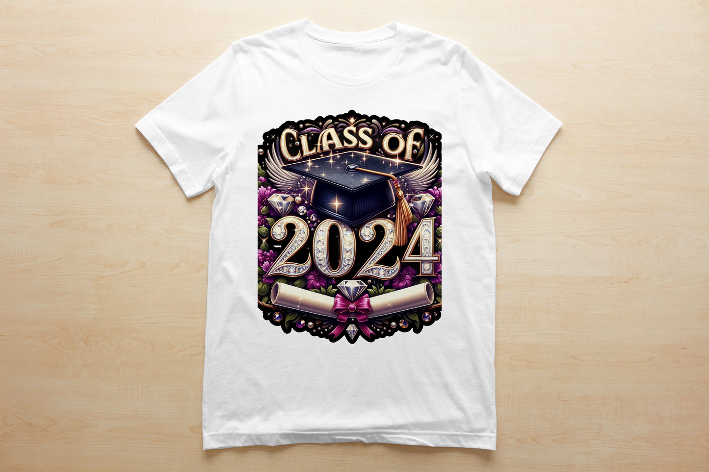 Graduation Sublimation/DTF T-Shirt Images Bundle