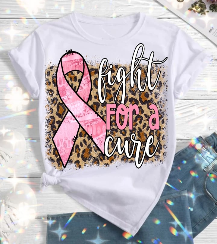 12 Breast Cancer Sublimation T-Shirt Image Bundle