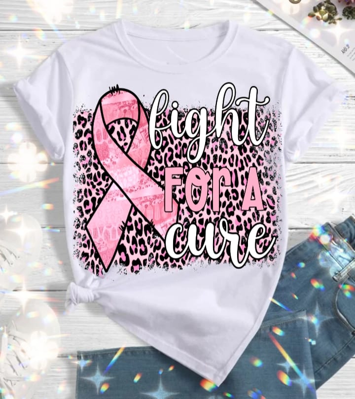 12 Breast Cancer Sublimation T-Shirt Image Bundle