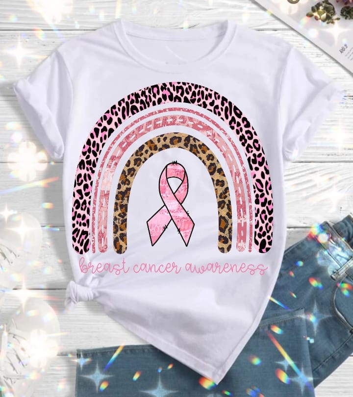 12 Breast Cancer Sublimation T-Shirt Image Bundle