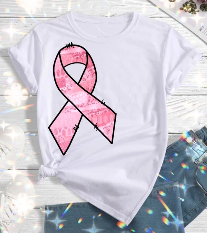 12 Breast Cancer Sublimation T-Shirt Image Bundle