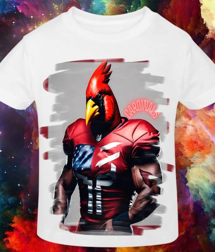 Mascot Football Sublimation/DTF T-Shirt Images