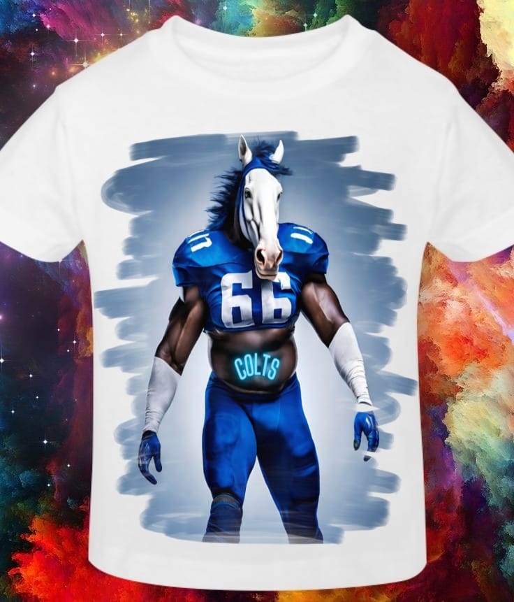 Mascot Football Sublimation/DTF T-Shirt Images