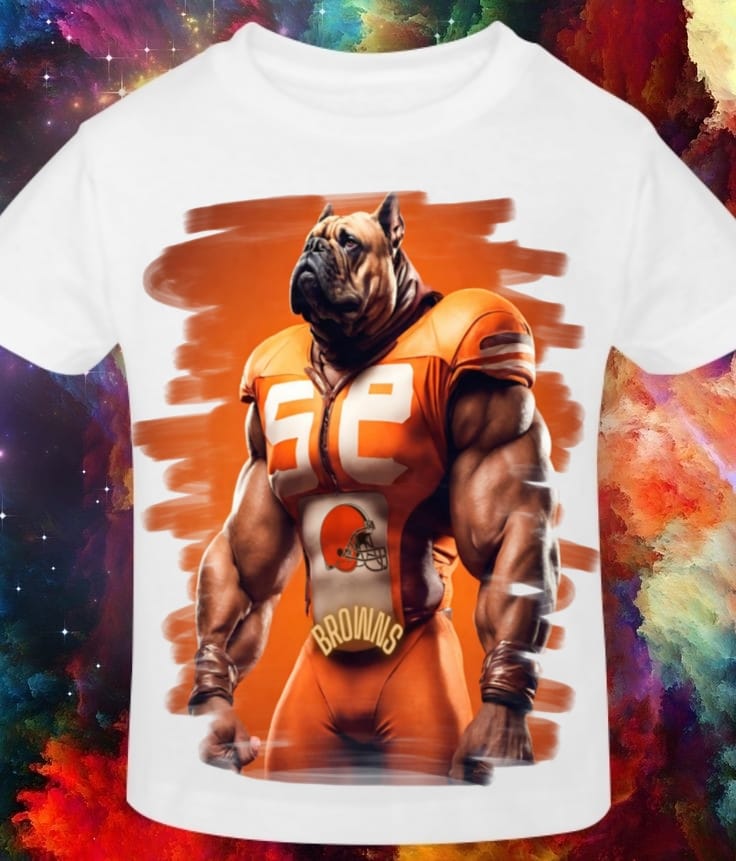 Mascot Football Sublimation/DTF T-Shirt Images