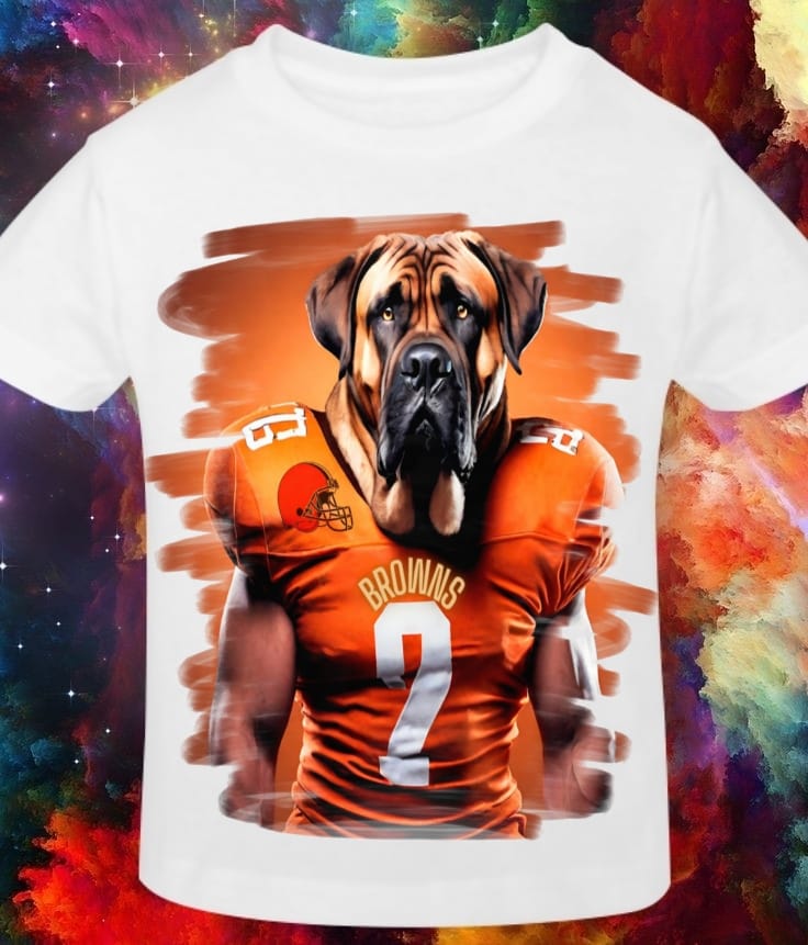 Mascot Football Sublimation/DTF T-Shirt Images