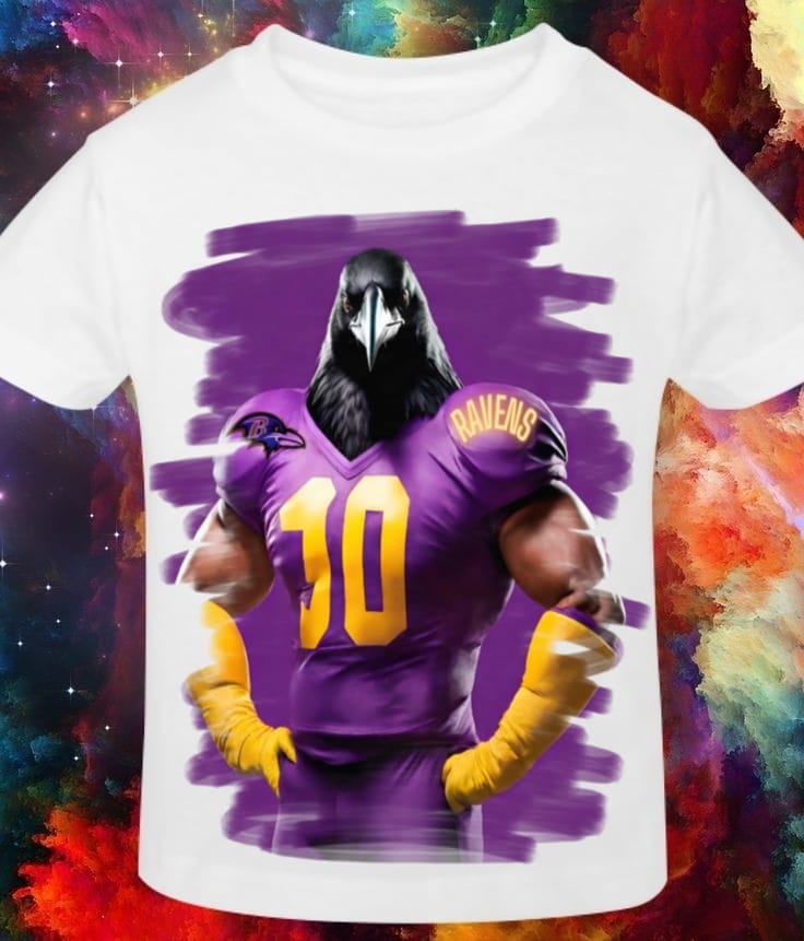 Mascot Football Sublimation/DTF T-Shirt Images