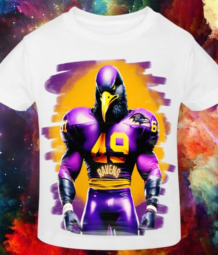 Mascot Football Sublimation/DTF T-Shirt Images