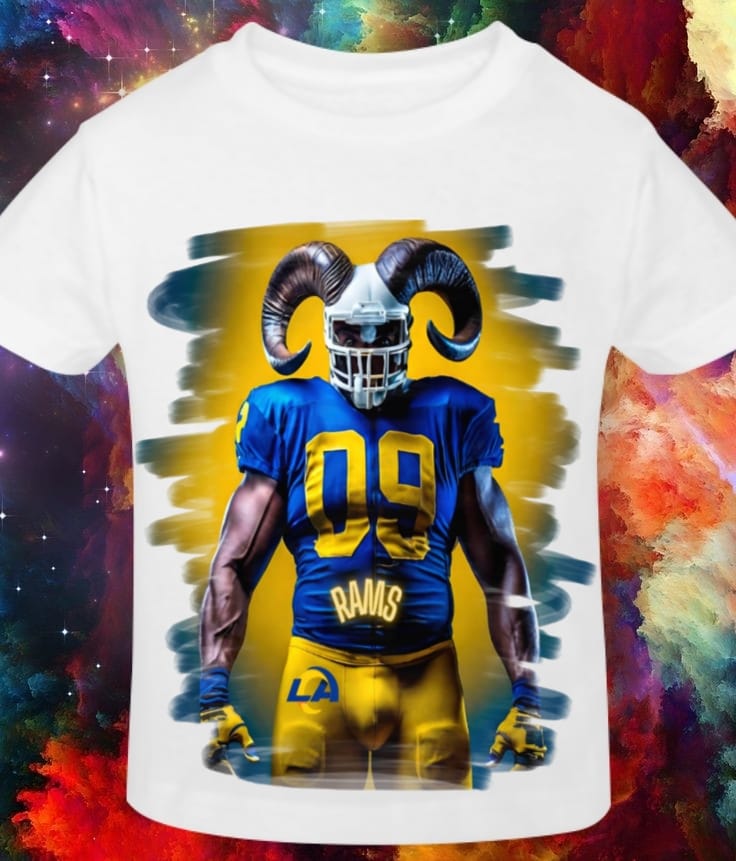 Mascot Football Sublimation/DTF T-Shirt Images