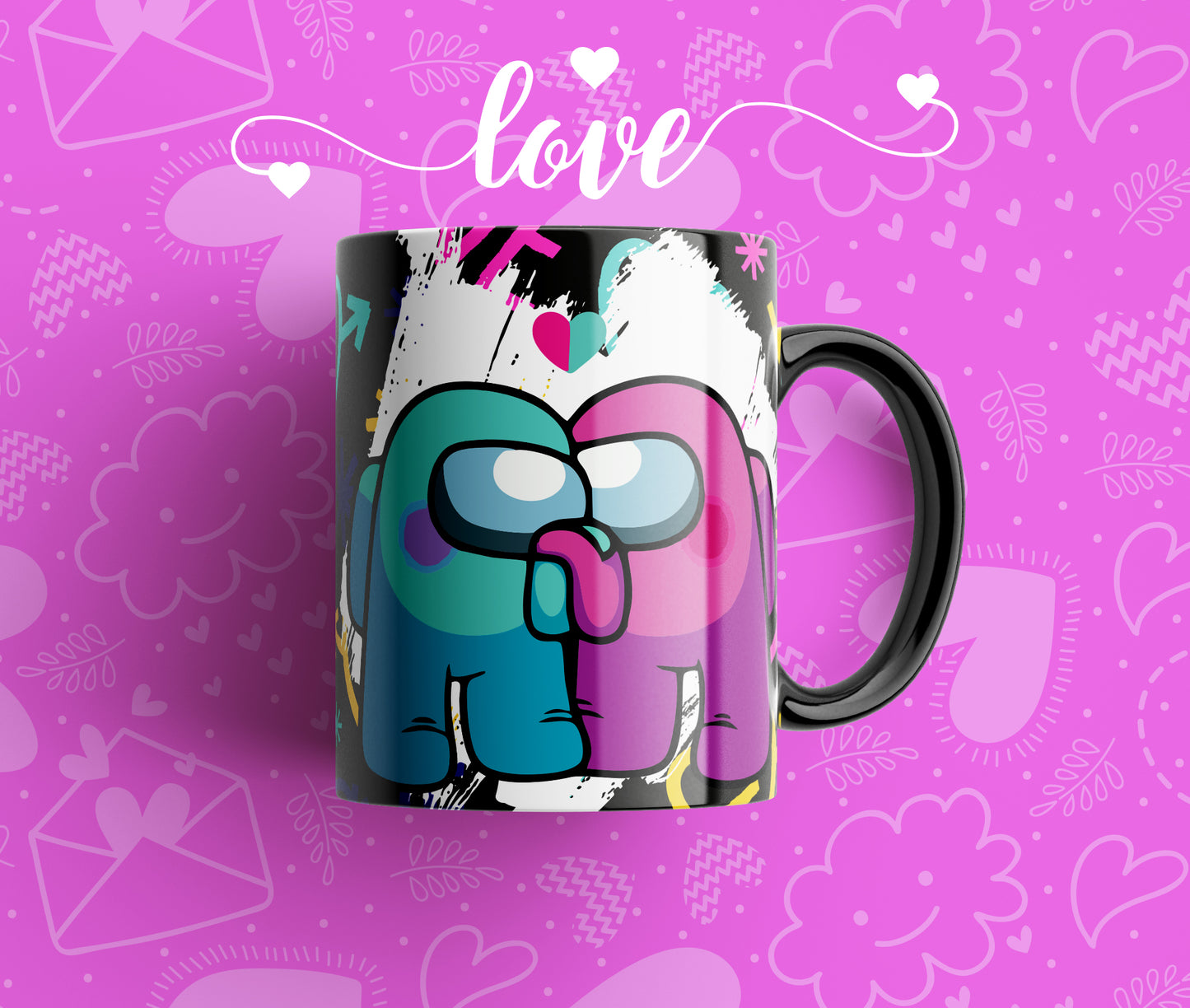 Cute Valentine Sublimation 11/15oz Mug Images Bundle