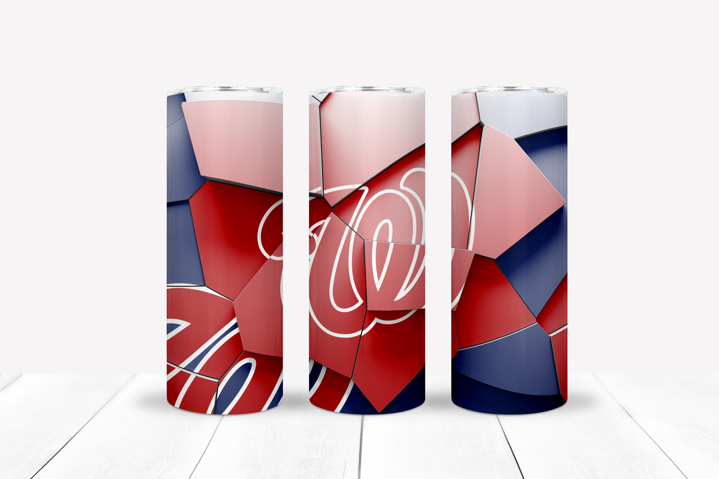 Baseball 20oz Sublimation Tumbler Image