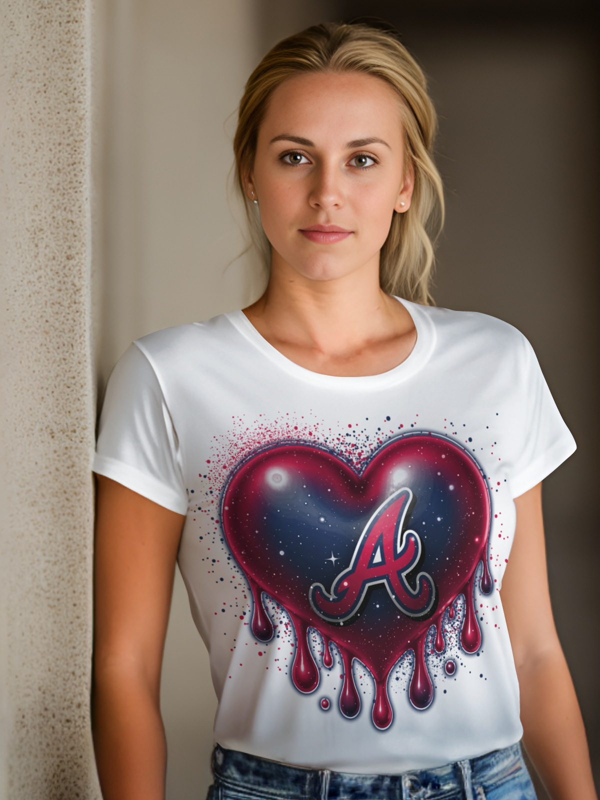 Heartdrip Baseball Sublimation/DTF T-shirt Images