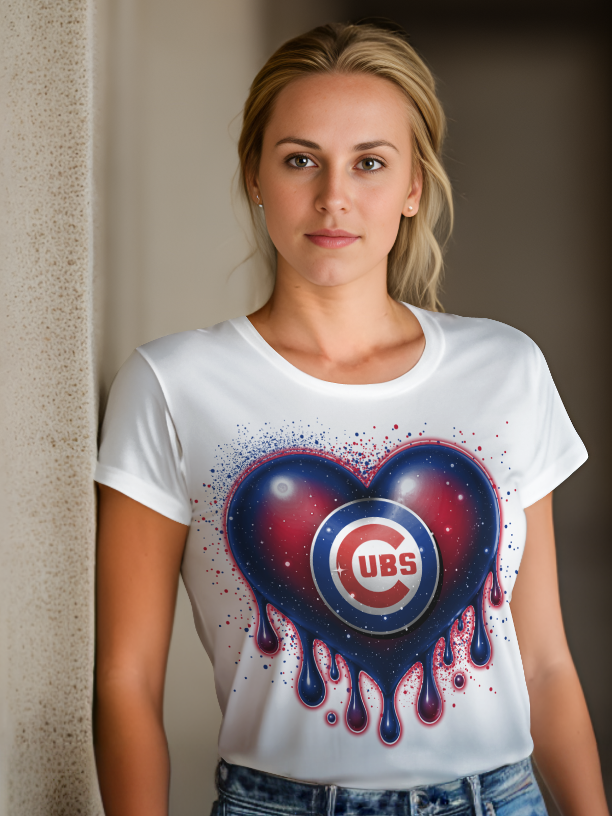 Heartdrip Baseball Sublimation/DTF T-shirt Images
