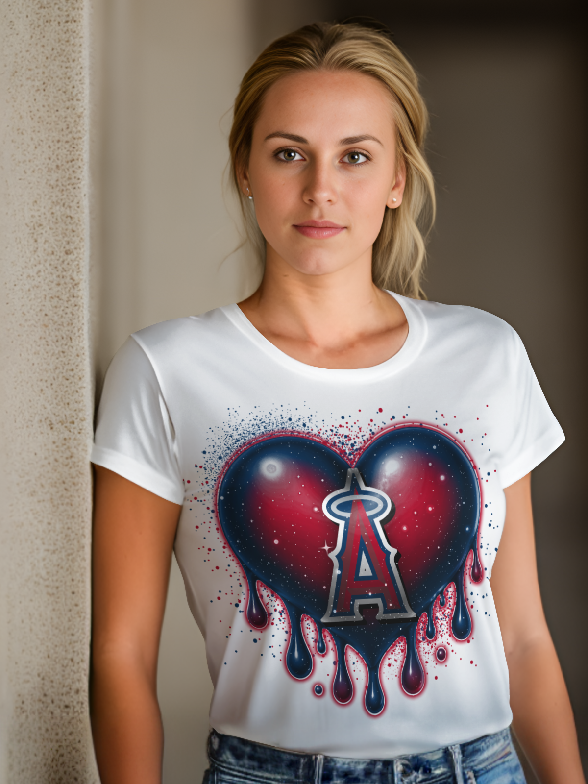 Heartdrip Baseball Sublimation/DTF T-shirt Images