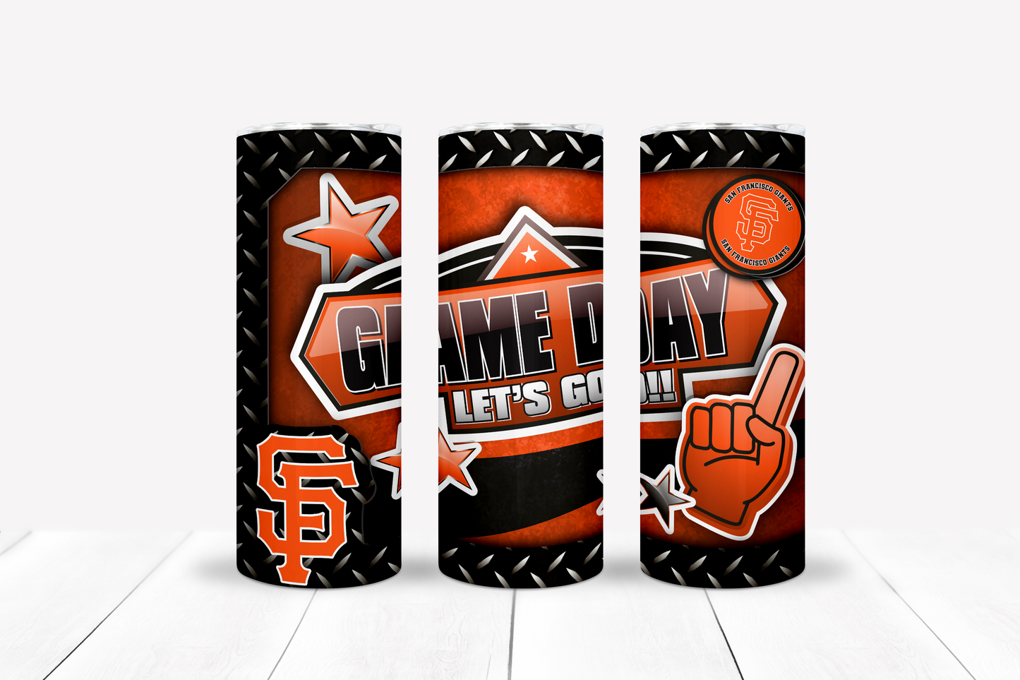 Baseball 20oz Sublimation Tumbler Image