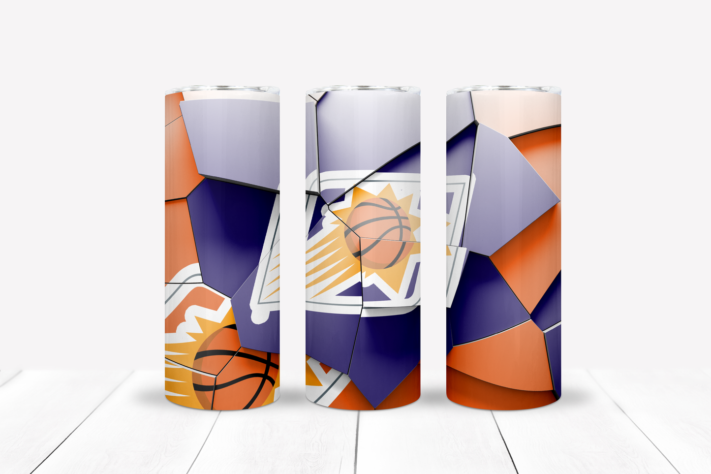 Basketball 20oz Sublimation Tumbler Image