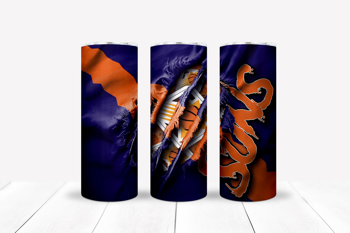 Basketball 20oz Sublimation Tumbler Image