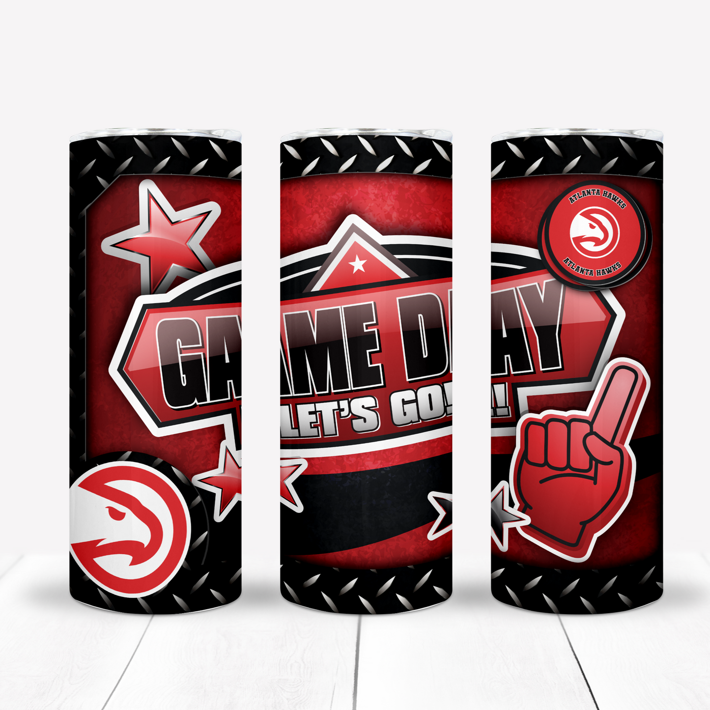 Basketball 20oz Sublimation Tumbler Image