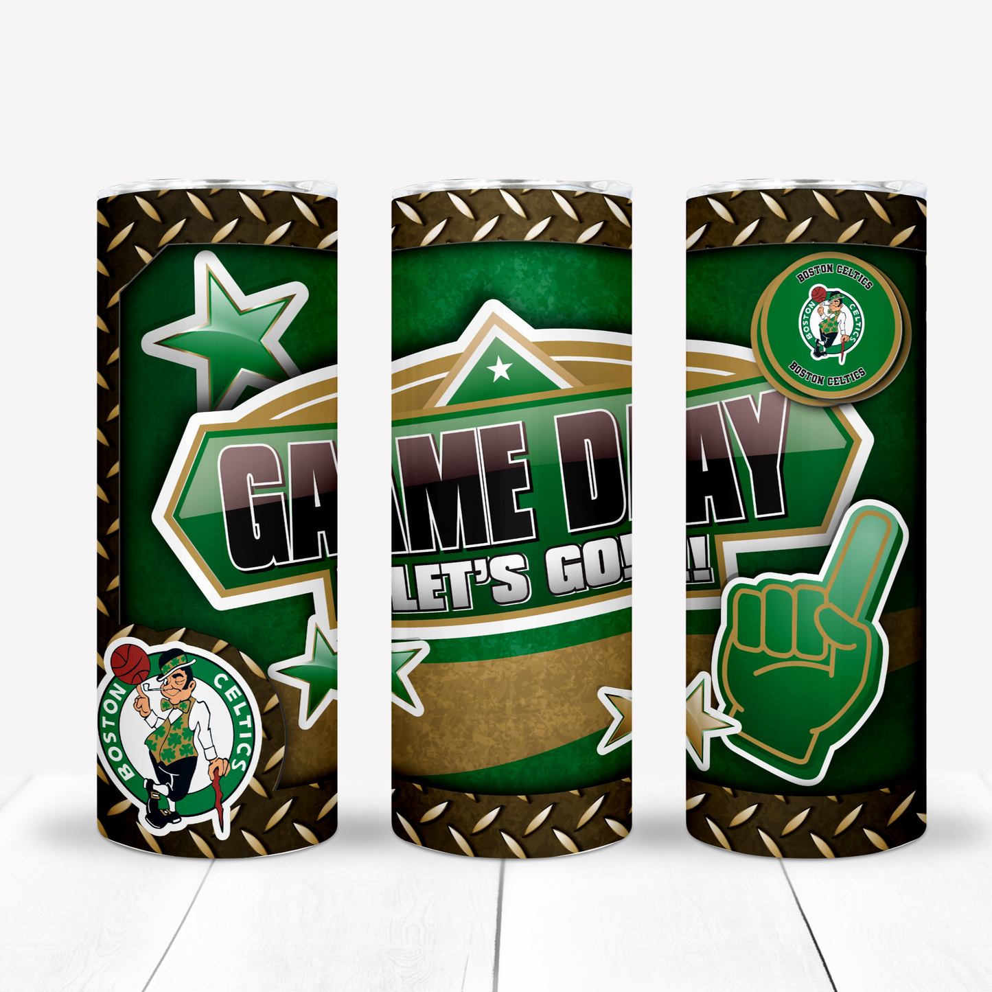 Basketball 20oz Sublimation Tumbler Image