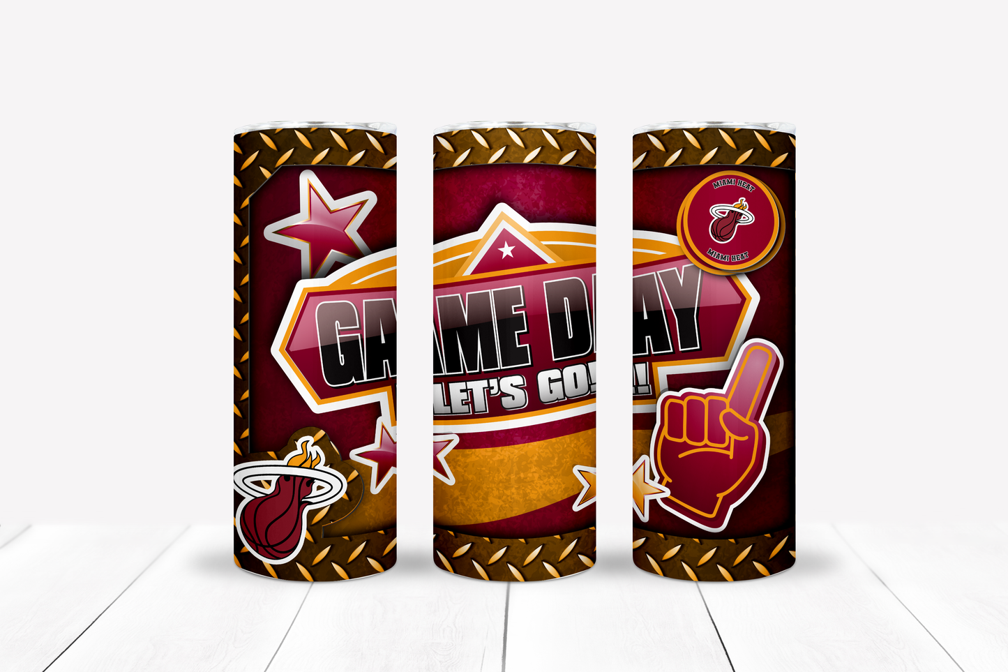 Basketball 20oz Sublimation Tumbler Image