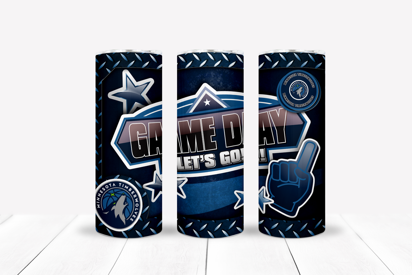 Basketball 20oz Sublimation Tumbler Image