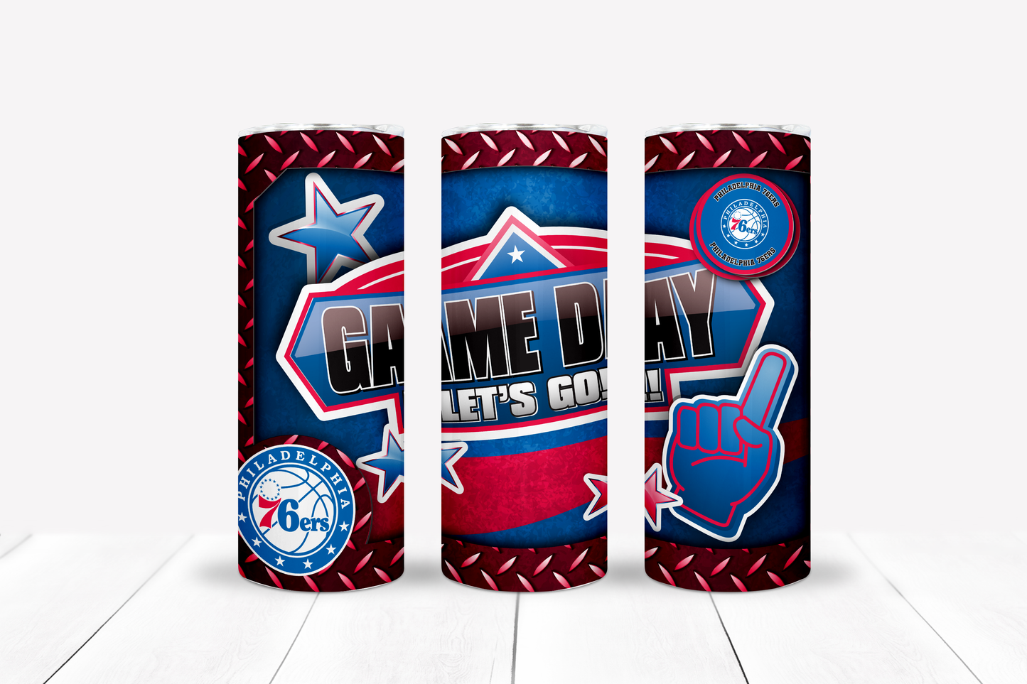 Basketball 20oz Sublimation Tumbler Image