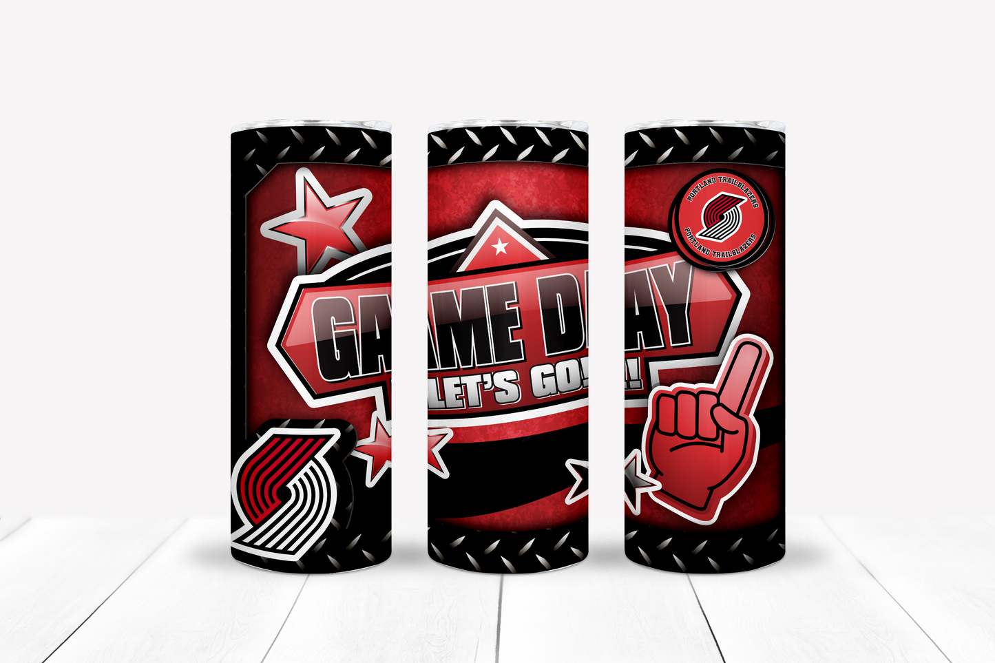 Basketball 20oz Sublimation Tumbler Image