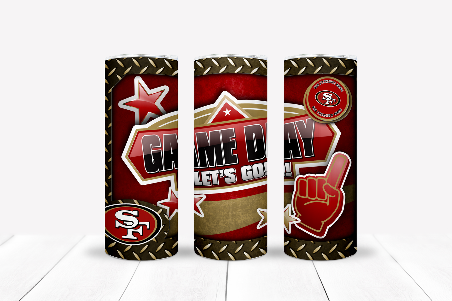 Football 20oz Sublimation Images Bundle