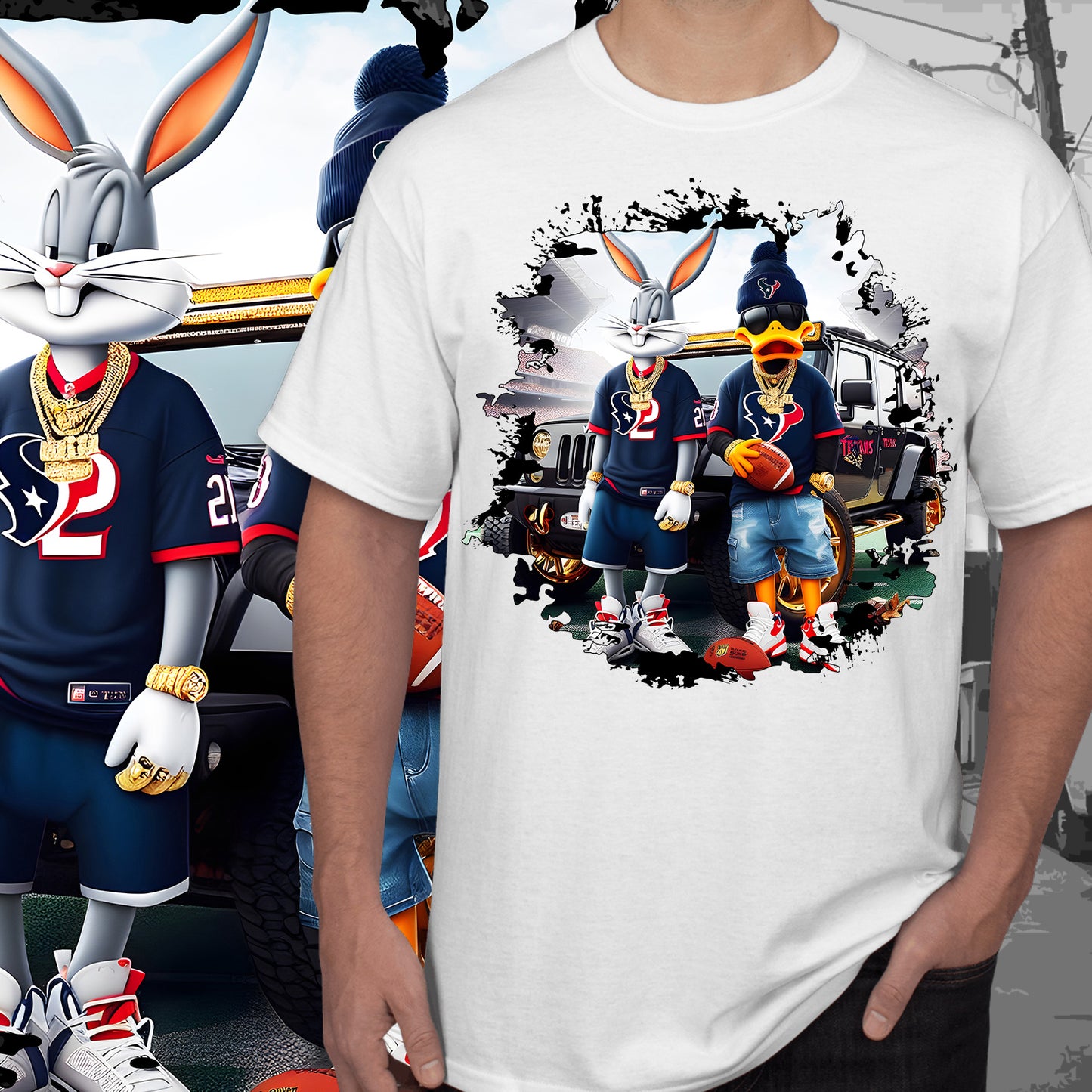 Football 20oz Sublimation/DTF T-Shirt Images