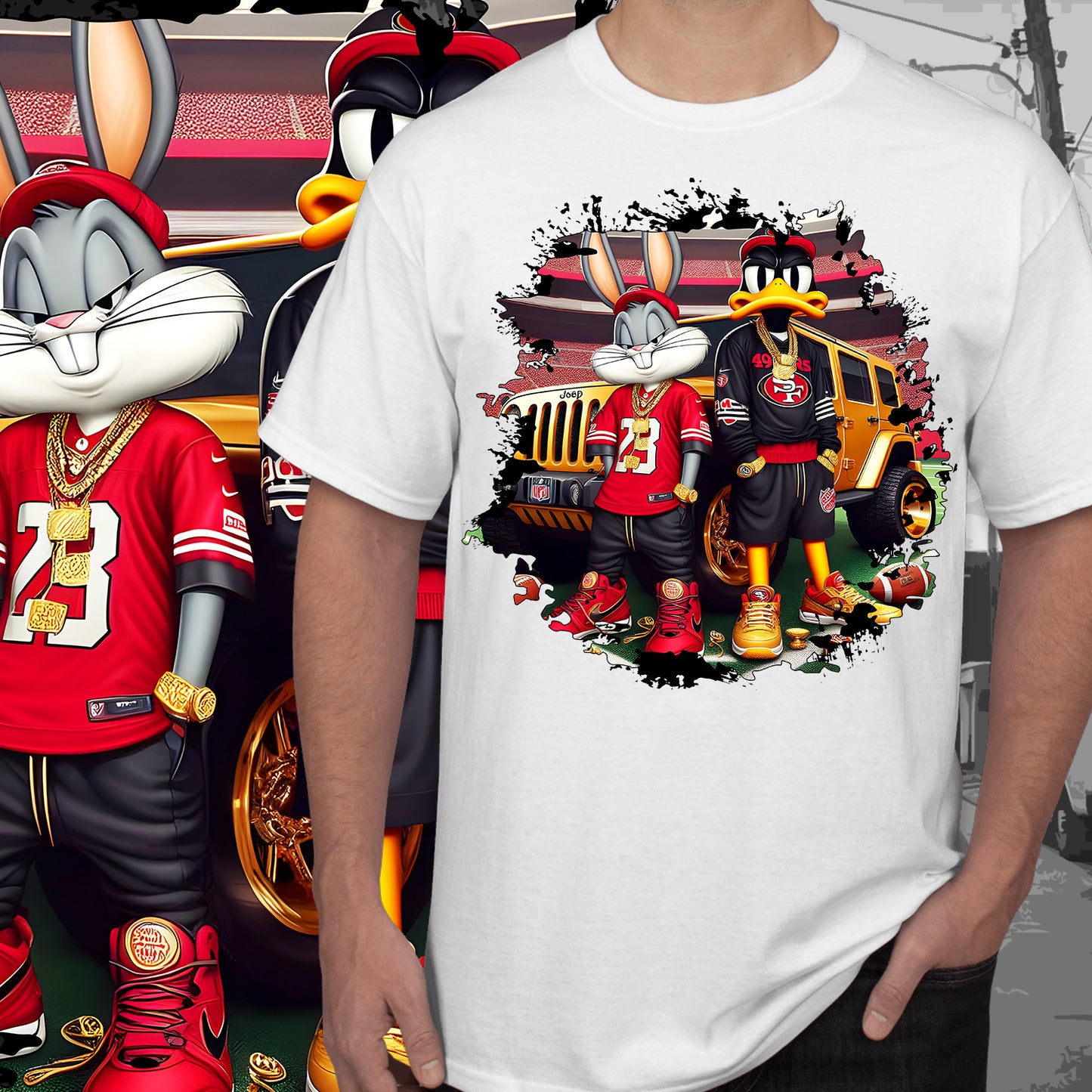 Football 20oz Sublimation/DTF T-Shirt Images