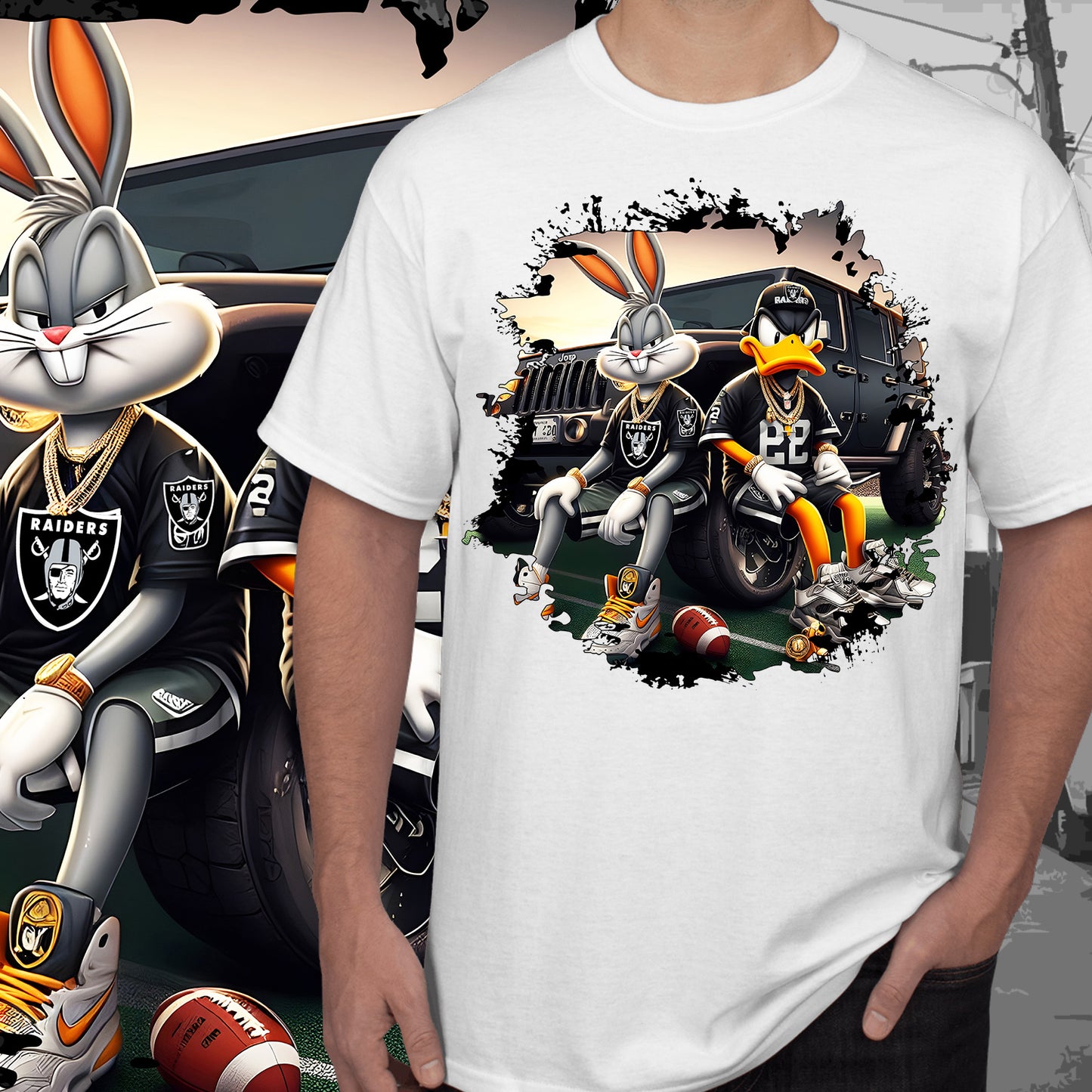 Football 20oz Sublimation/DTF T-Shirt Images