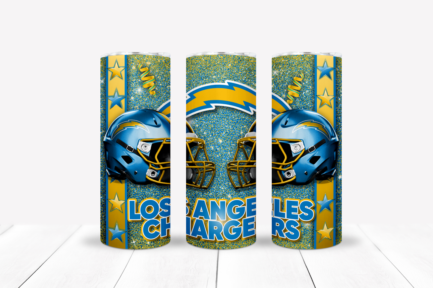 Football 20oz Sublimation Tumbler Image