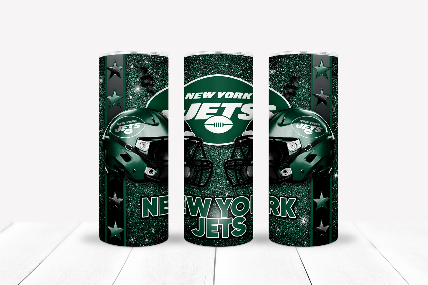 Football 20oz Sublimation Tumbler Image