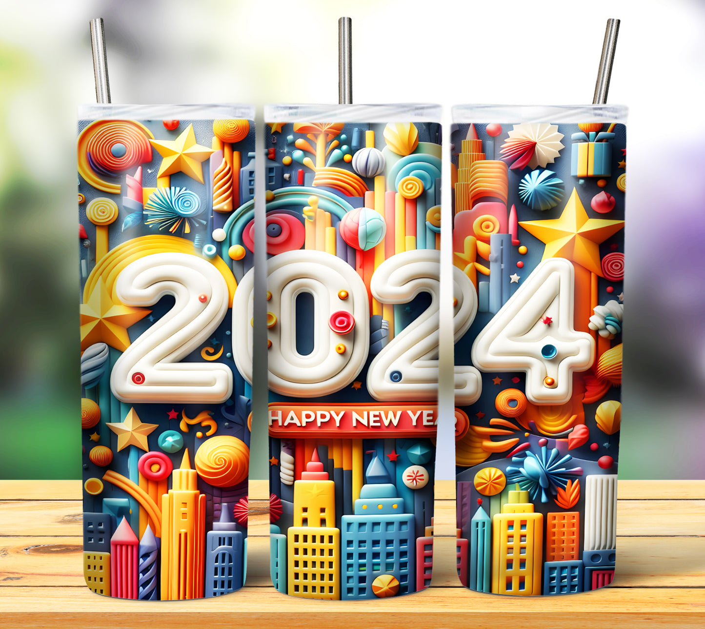 3D Inflate 2024 Sublimation 20oz Images Bundle