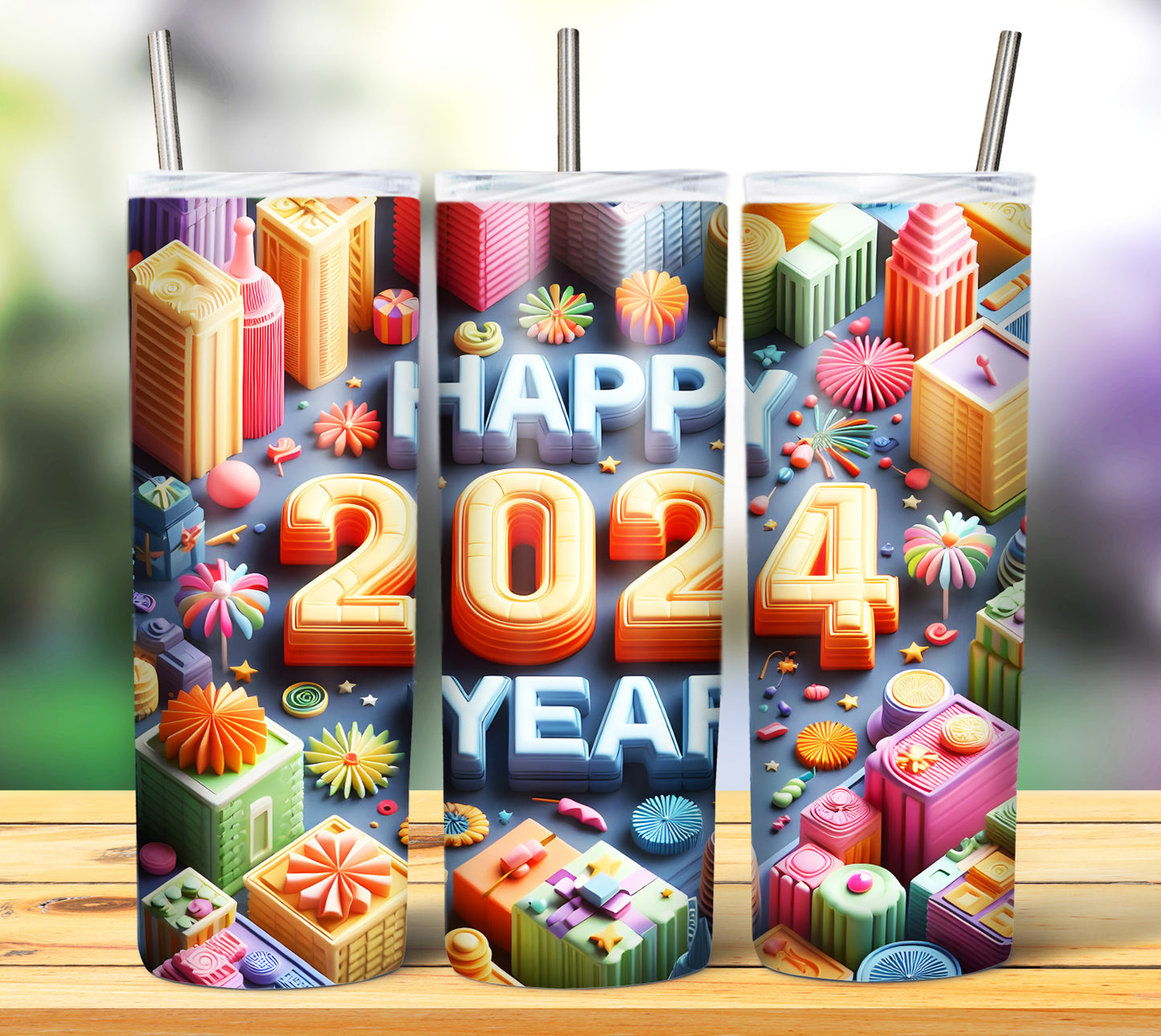 3D Inflate 2024 Sublimation 20oz Images Bundle