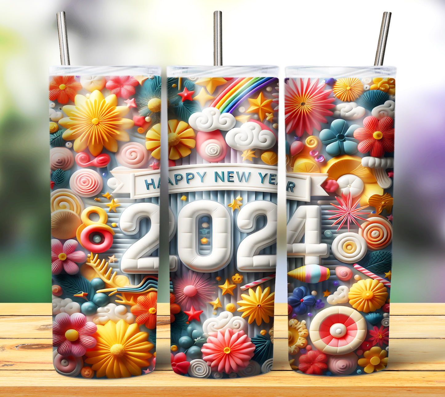 3D Inflate 2024 Sublimation 20oz Images Bundle