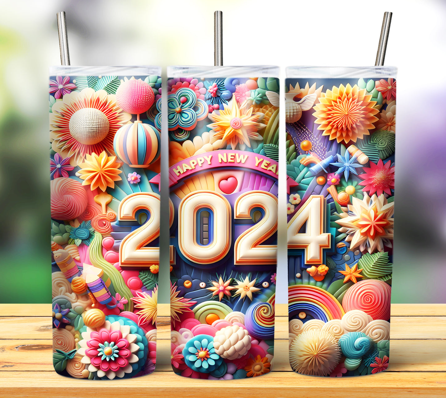 3D Inflate 2024 Sublimation 20oz Images Bundle