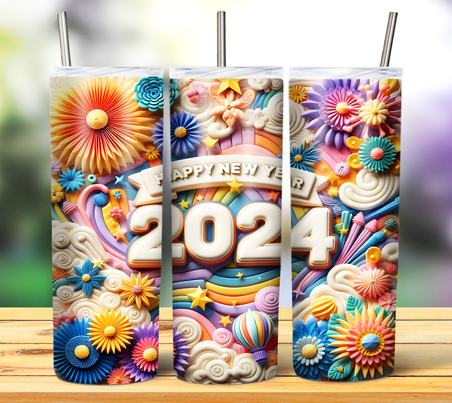 3D Inflate 2024 Sublimation 20oz Images Bundle