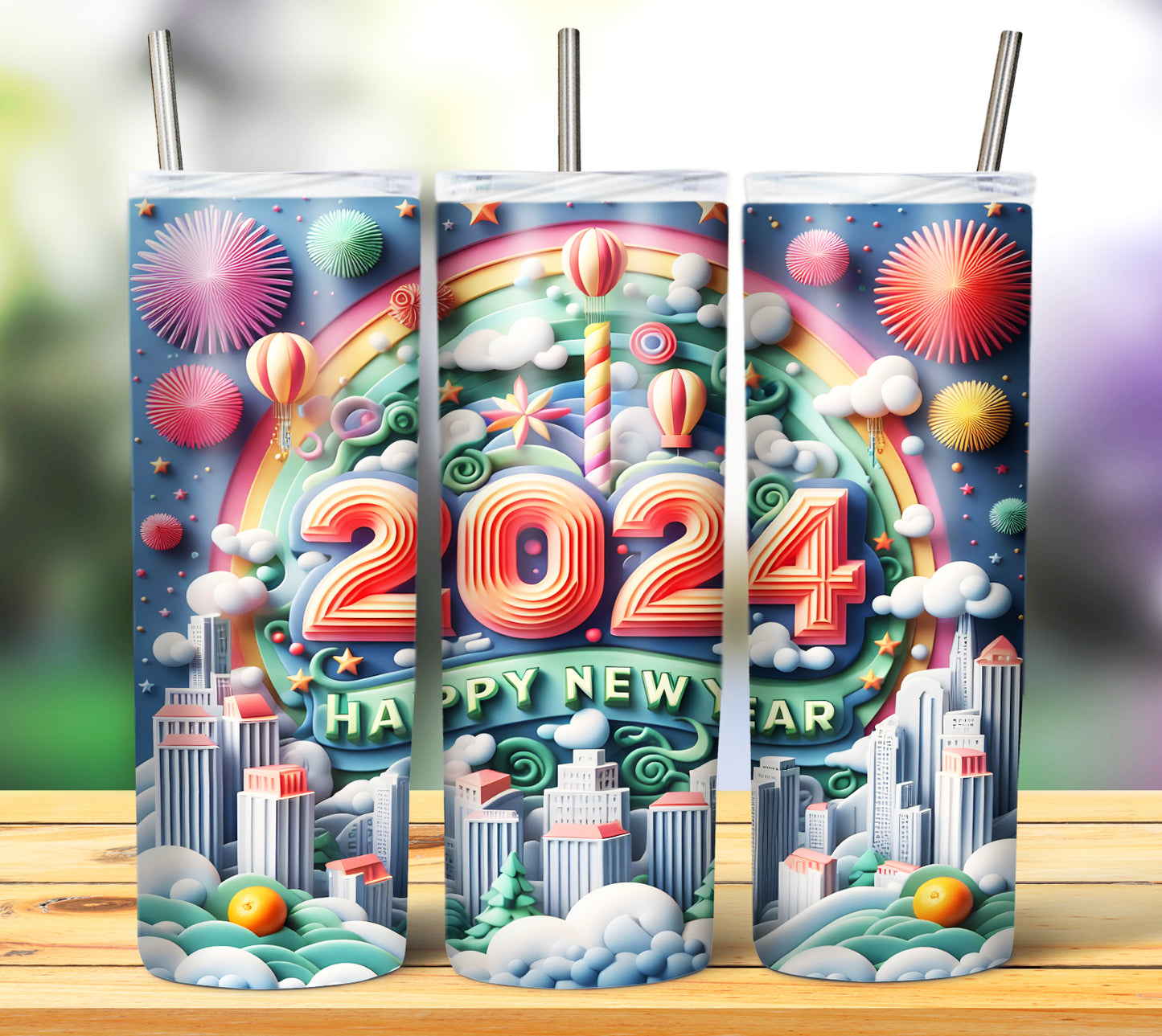 3D Inflate 2024 Sublimation 20oz Images Bundle