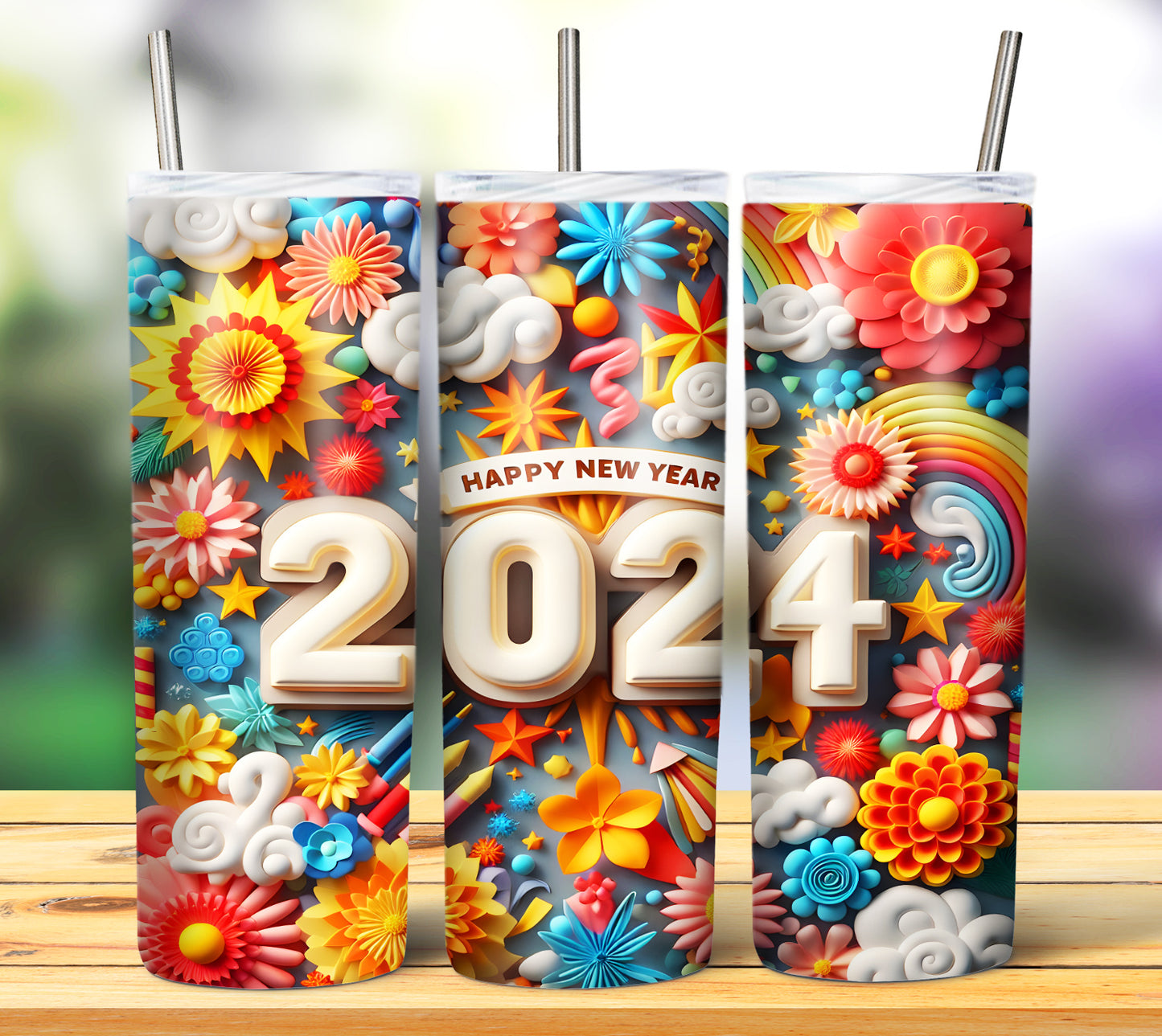 3D Inflate 2024 Sublimation 20oz Images Bundle