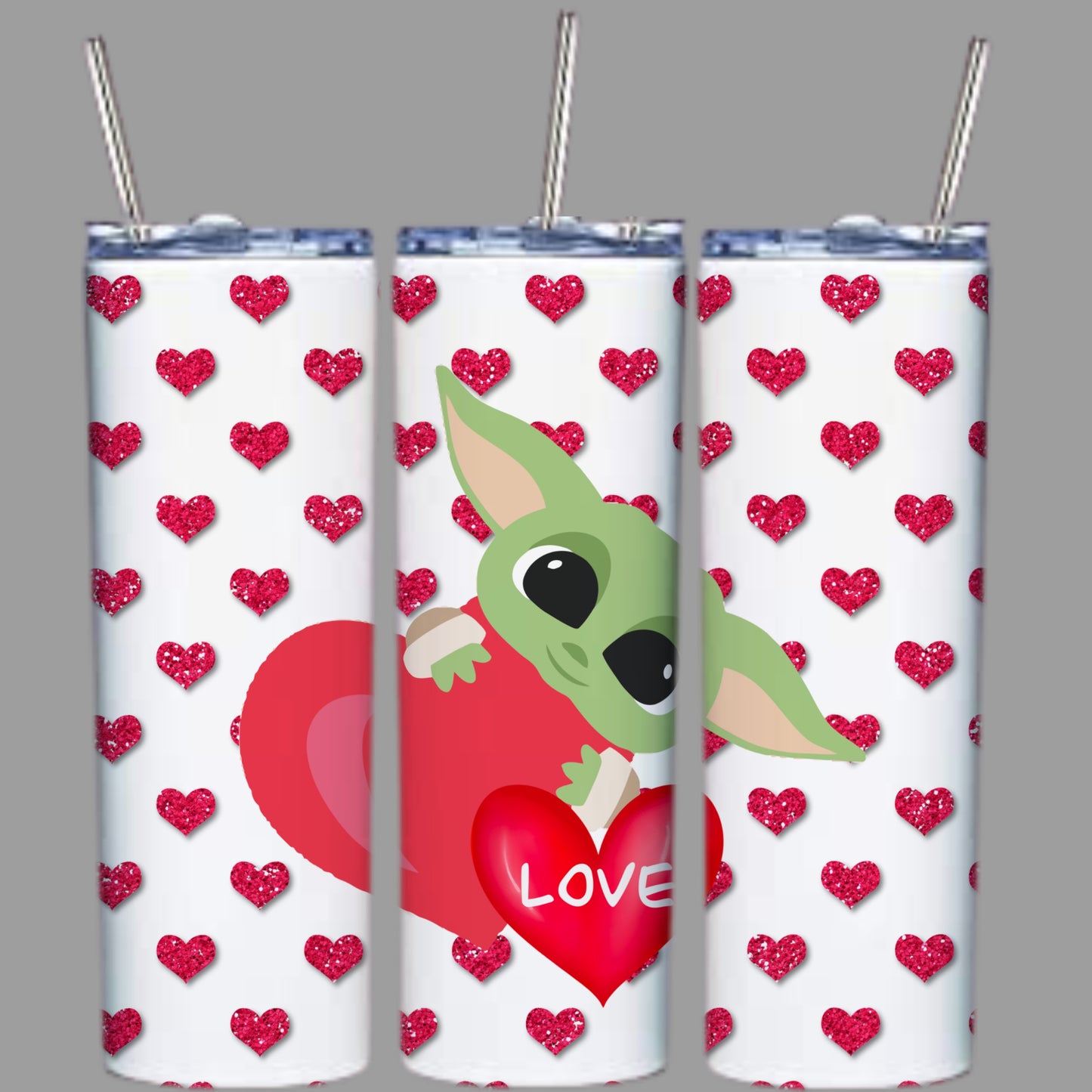 Cute Valentines Sublimation 20oz Tumbler Images Bundle