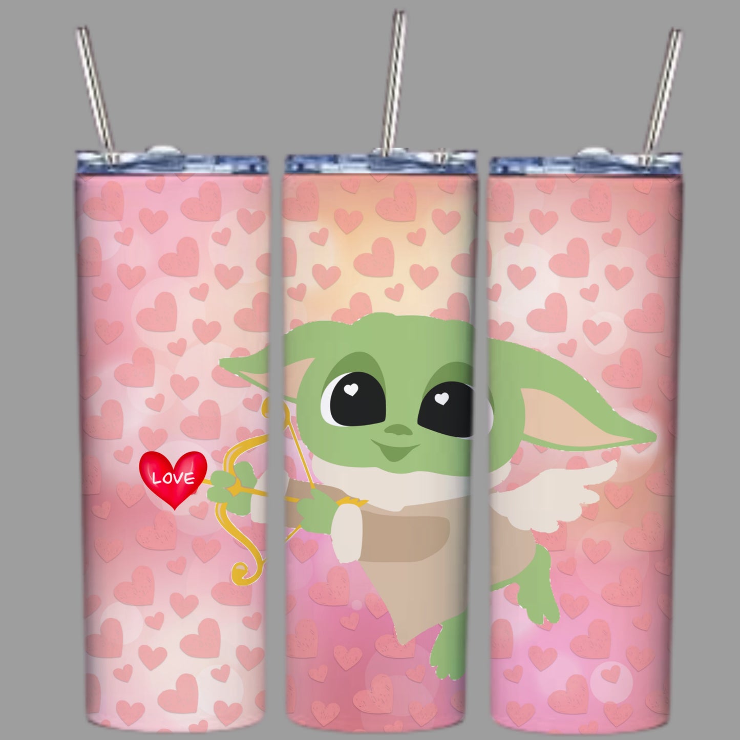 Cute Valentines Sublimation 20oz Tumbler Images Bundle