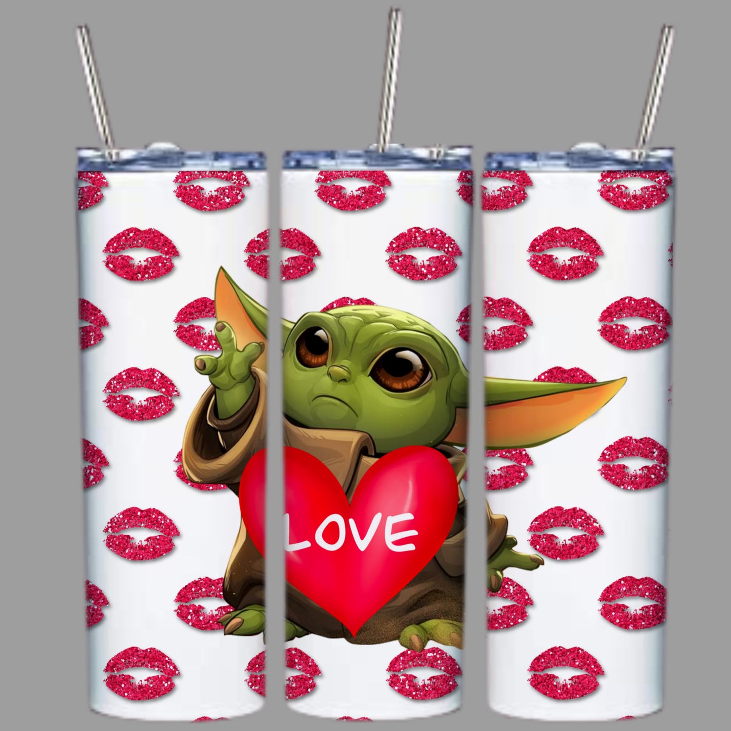 Cute Valentines Sublimation 20oz Tumbler Images Bundle