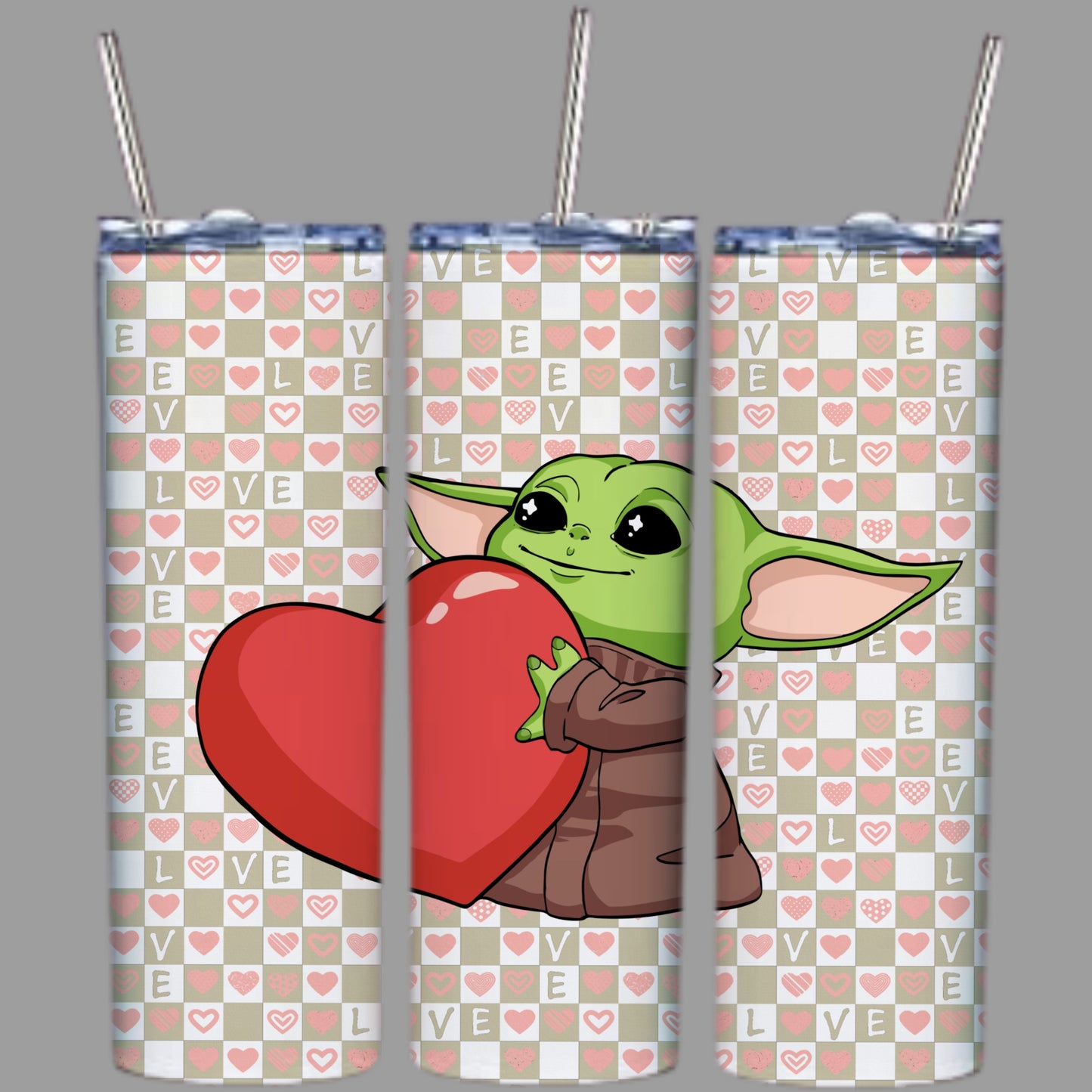 Cute Valentines Sublimation 20oz Tumbler Images Bundle