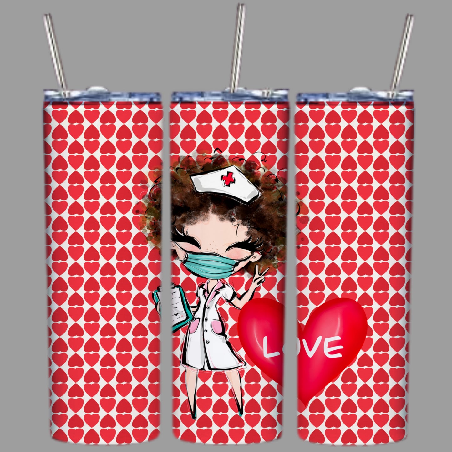 Cute Valentines Sublimation 20oz Tumbler Images Bundle