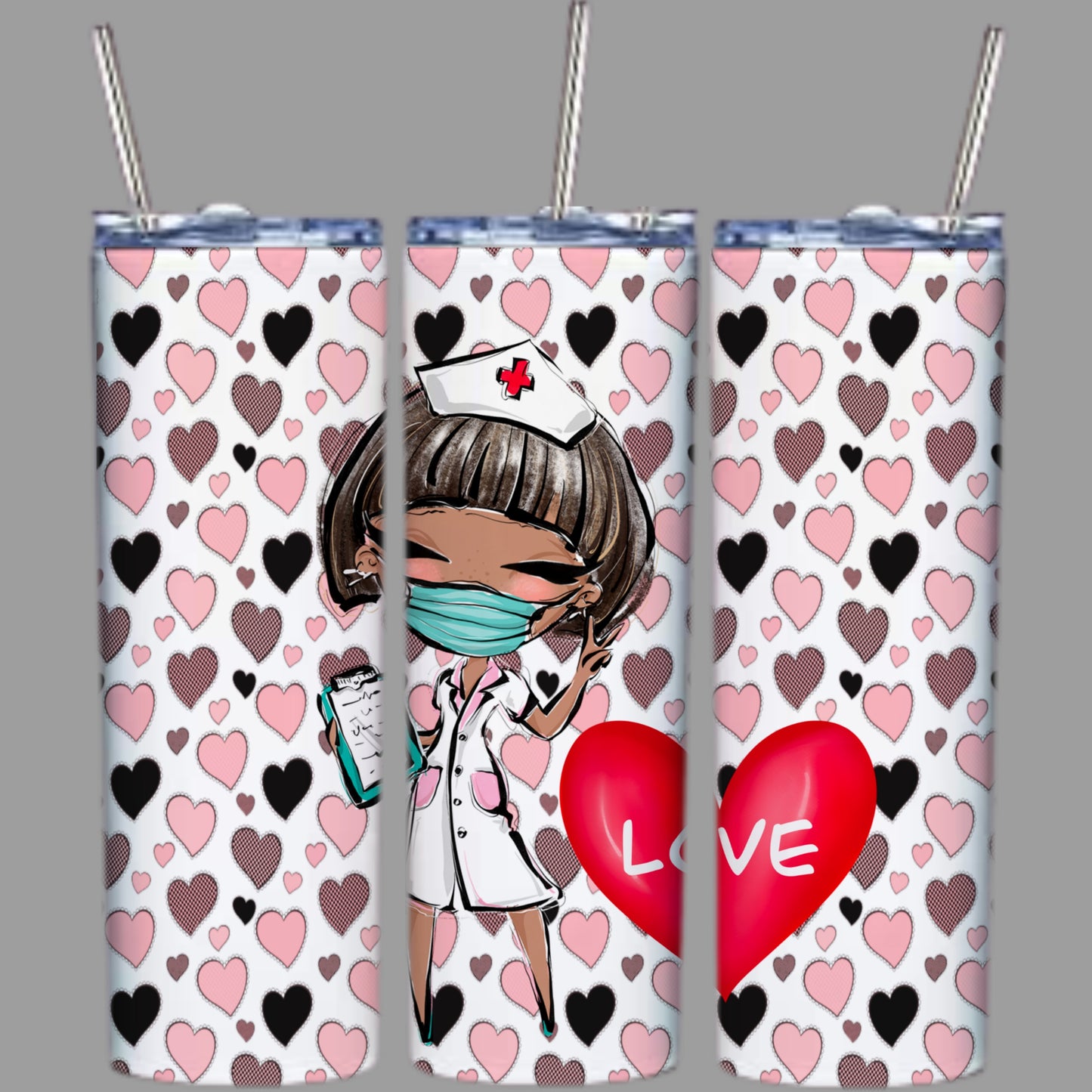 Cute Valentines Sublimation 20oz Tumbler Images Bundle