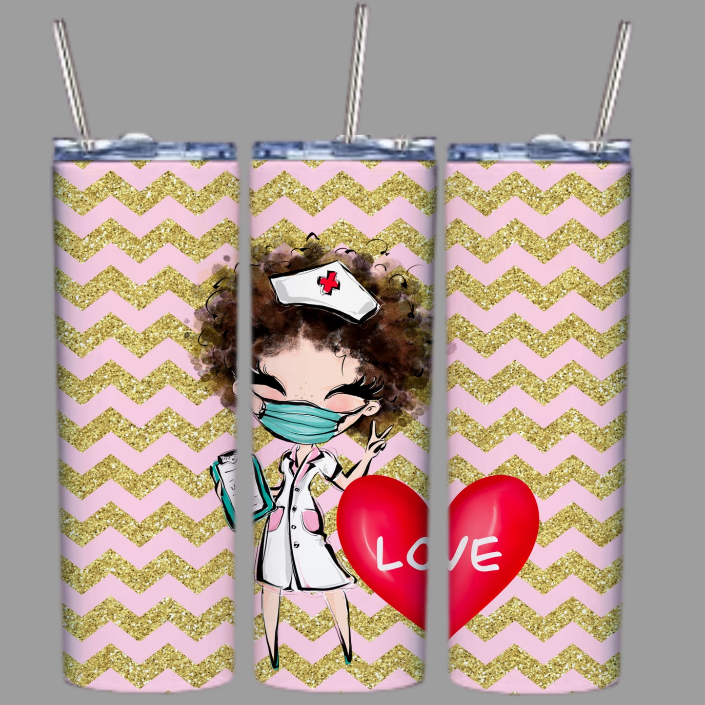 Cute Valentines Sublimation 20oz Tumbler Images Bundle