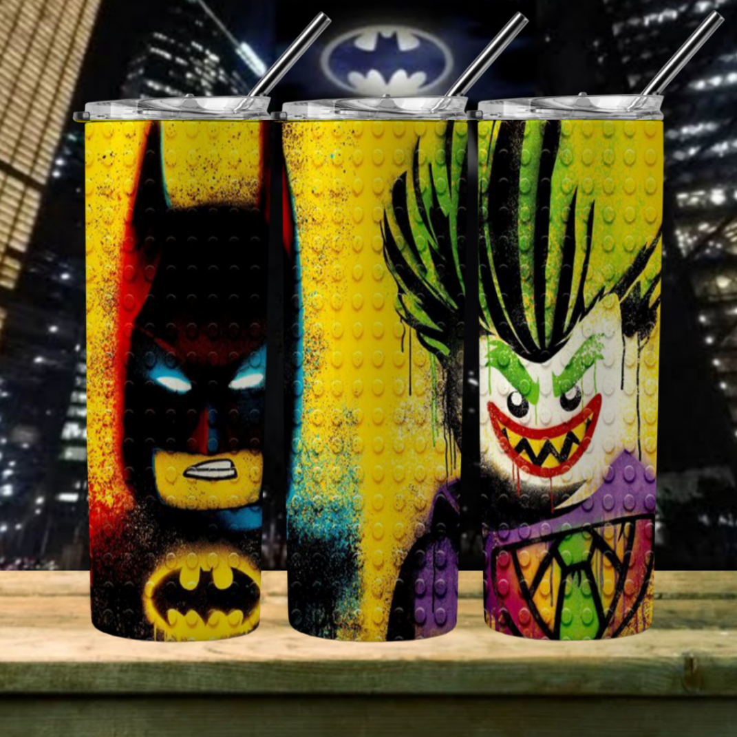 Superhero Sublimation 20oz Tumbler Images Bundle